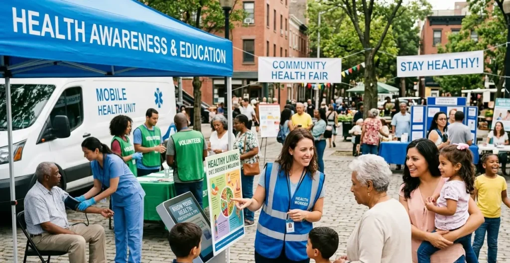 Health Awareness Campaigns illustration
